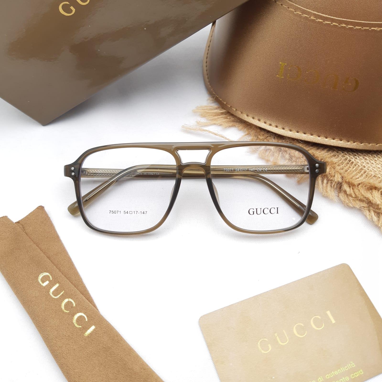 Gucci Spectacles Customized Prescription Sunglasses and Spectacles